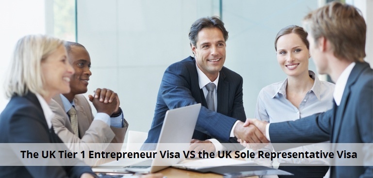 Difference between the UK Tier 1 Entrepreneur Visa and the UK Representative of Overseas Business Visa