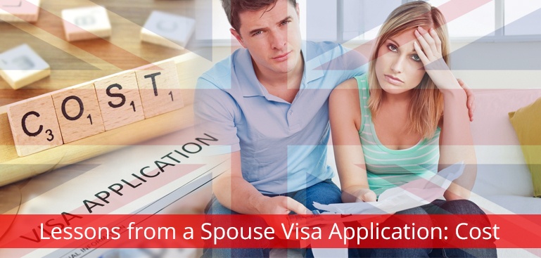 Lessons from a UK Spouse Visa Application: Cost