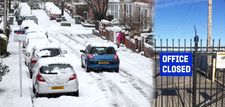 Winter Wonderland for Office Goers in London