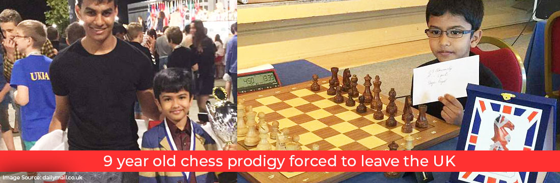 9 Year Old Chess Prodigy Forced to Leave the UK
