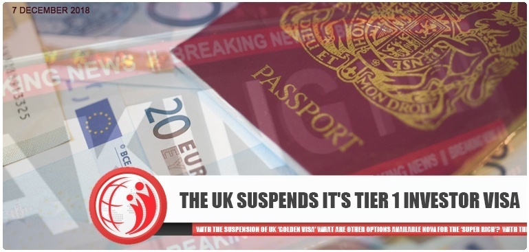Golden Visa to UK suspended: What Now for the ÔÇÿsuper richÔÇÖ?