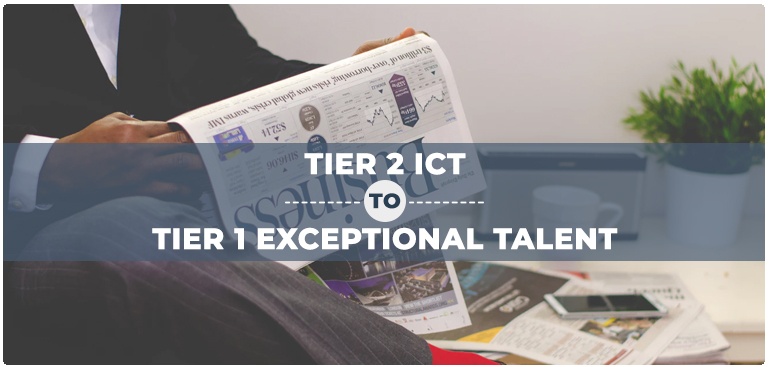 Tier 2 ICT to Tier 1 (Exceptional Talent): The Smart Choice