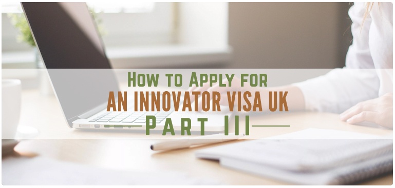 Applying for an innovator visa UK Part 3 of 3: Proving Viability