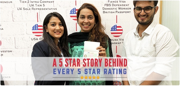 UK Visa consultant Review: ThereÔÇÖs a 5-star story behind every 5-star Rating