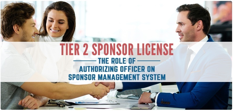 Tier 2 Sponsor License: What is the role of authorizing officer on Sponsor Management System