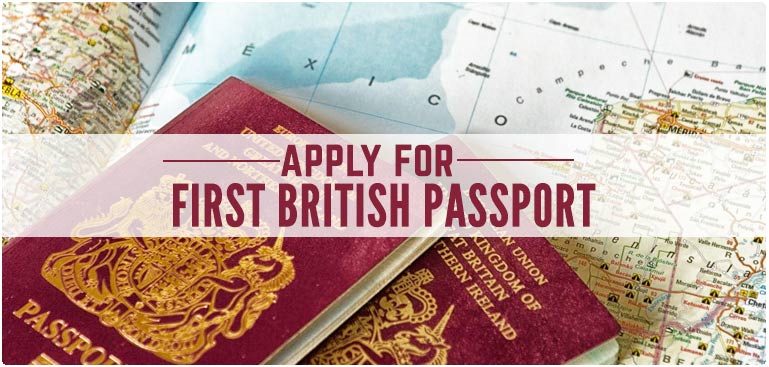 How to apply for first British passport for child