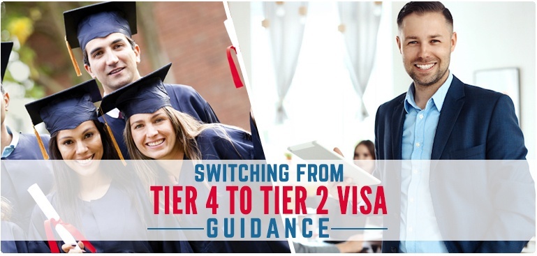 Steps to switch from UK Tier 4 Visa to UK Tier 2 Visa
