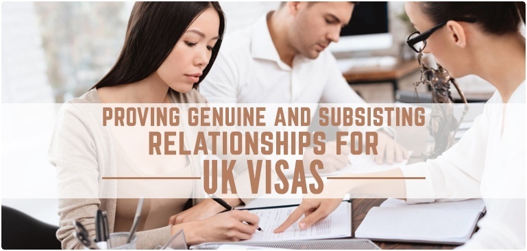 How to prove genuine and subsisting relationship for UK Unmarried Partner visa application