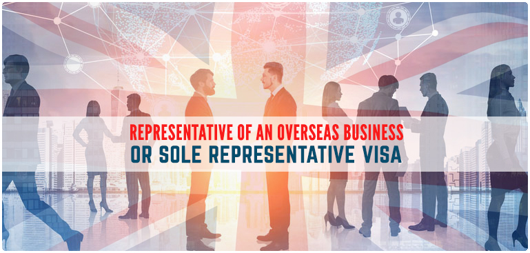 Representative of an overseas business or sole representative visa