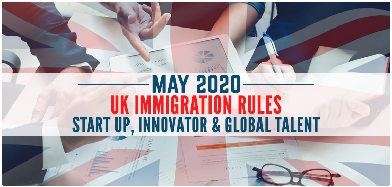 May 2020 Update ÔÇô UK Start Up, &nbsp; Innovator and Global Talent