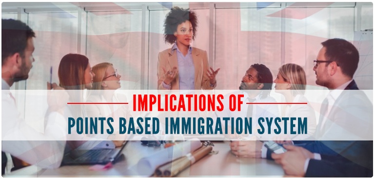 What Are The Implications of Points Based Immigration System on UK Work Visas