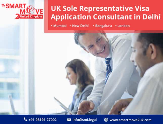 UK Sole Representative Visa Application Consultant in Delhi