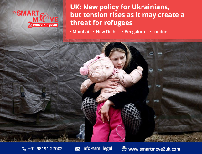 UK: New policy for Ukrainians, but tension rises as it may create a threat for Ukrainian refugees