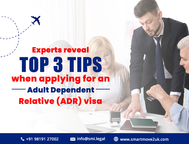 Experts reveal Top 3 tips when applying for an Adult Dependent Relative visa (ADR)
