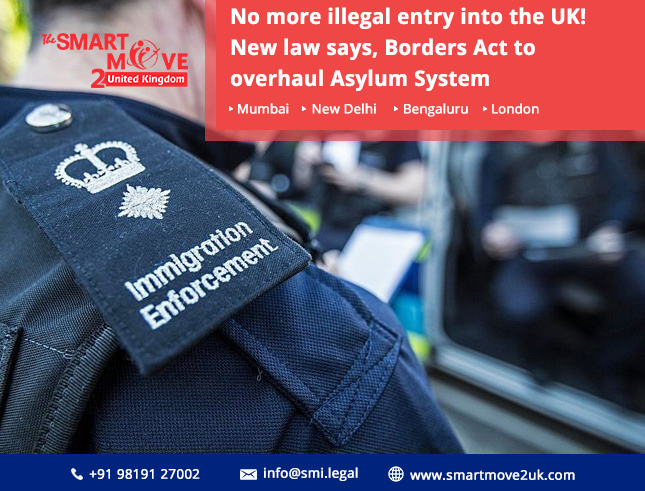 No more illegal entry into the UK! New law says, Borders Act to overhaul Asylum System