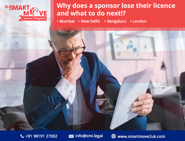 Why does a sponsor lose their licence and what to do next?