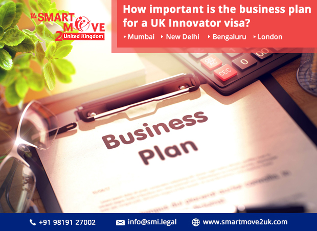 How important is the business plan to apply for a UK Innovator visa?