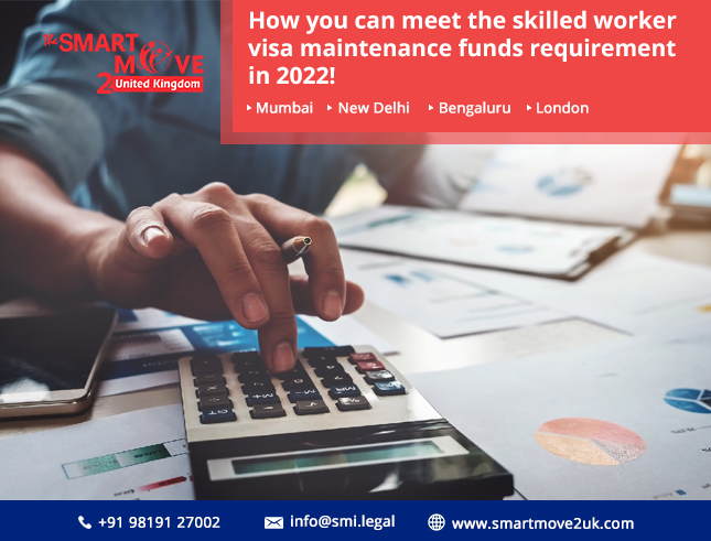 How you can meet the skilled worker visa maintenance funds requirement