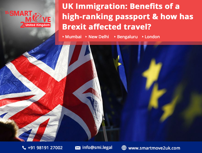 UK Immigration: Benefits of a high-ranking passport & how has Brexit affected travel?