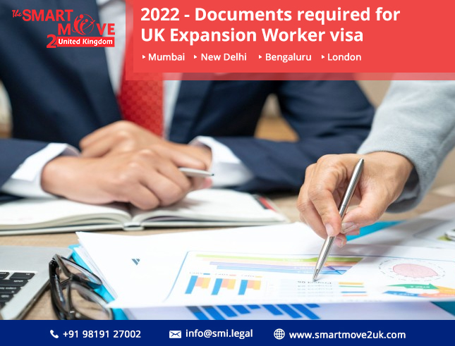 2023 – Documents required for UK Expansion Worker Visa