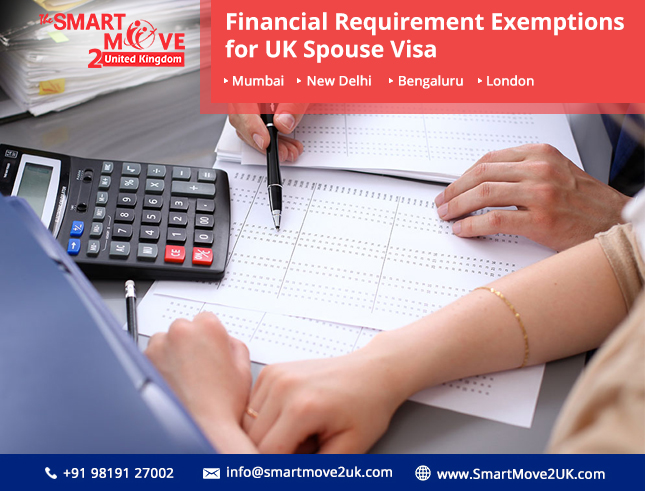 Spouse Visa UK Financial Requirement Exemptions